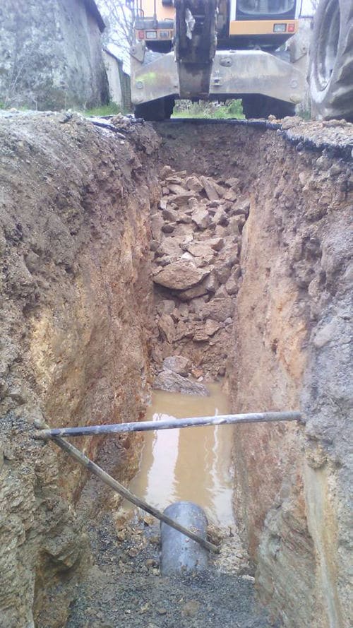 Travaux de terrassement drainage et assainissement